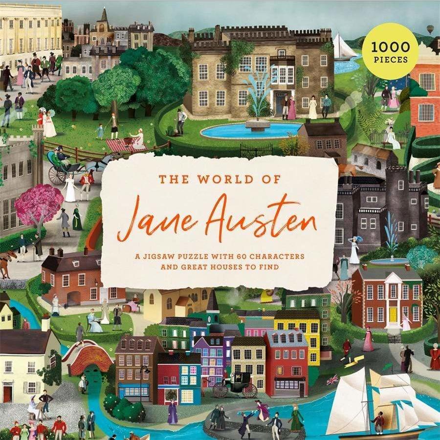 The World of Jane Austen Jigsaw Puzzle BookGeek