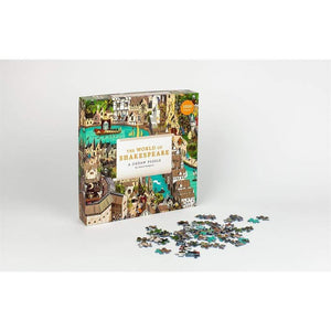 The World of Shakespeare Jigsaw Puzzle BookGeek