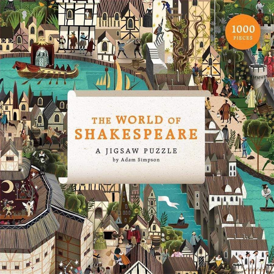 The World of Shakespeare Jigsaw Puzzle BookGeek