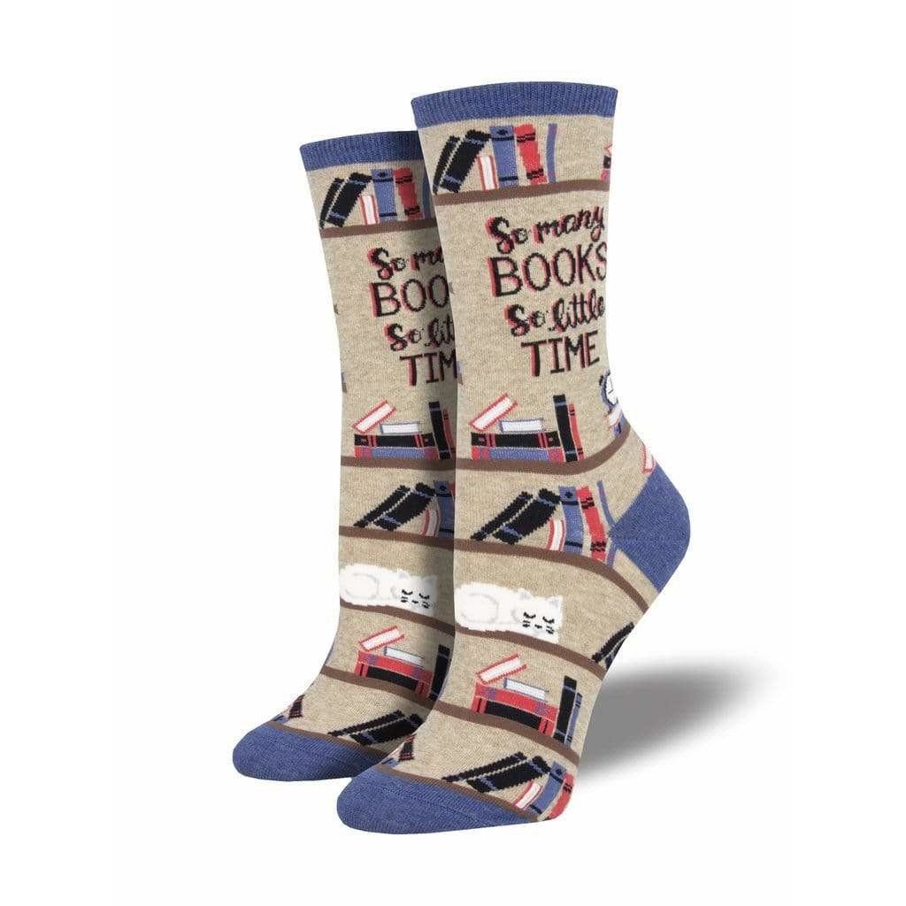 Time for a Good Book Women&#39;s Socks BookGeek