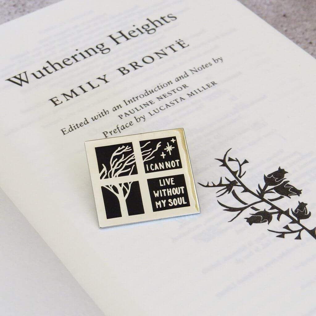 Wuthering Heights Enamel Pin BookGeek